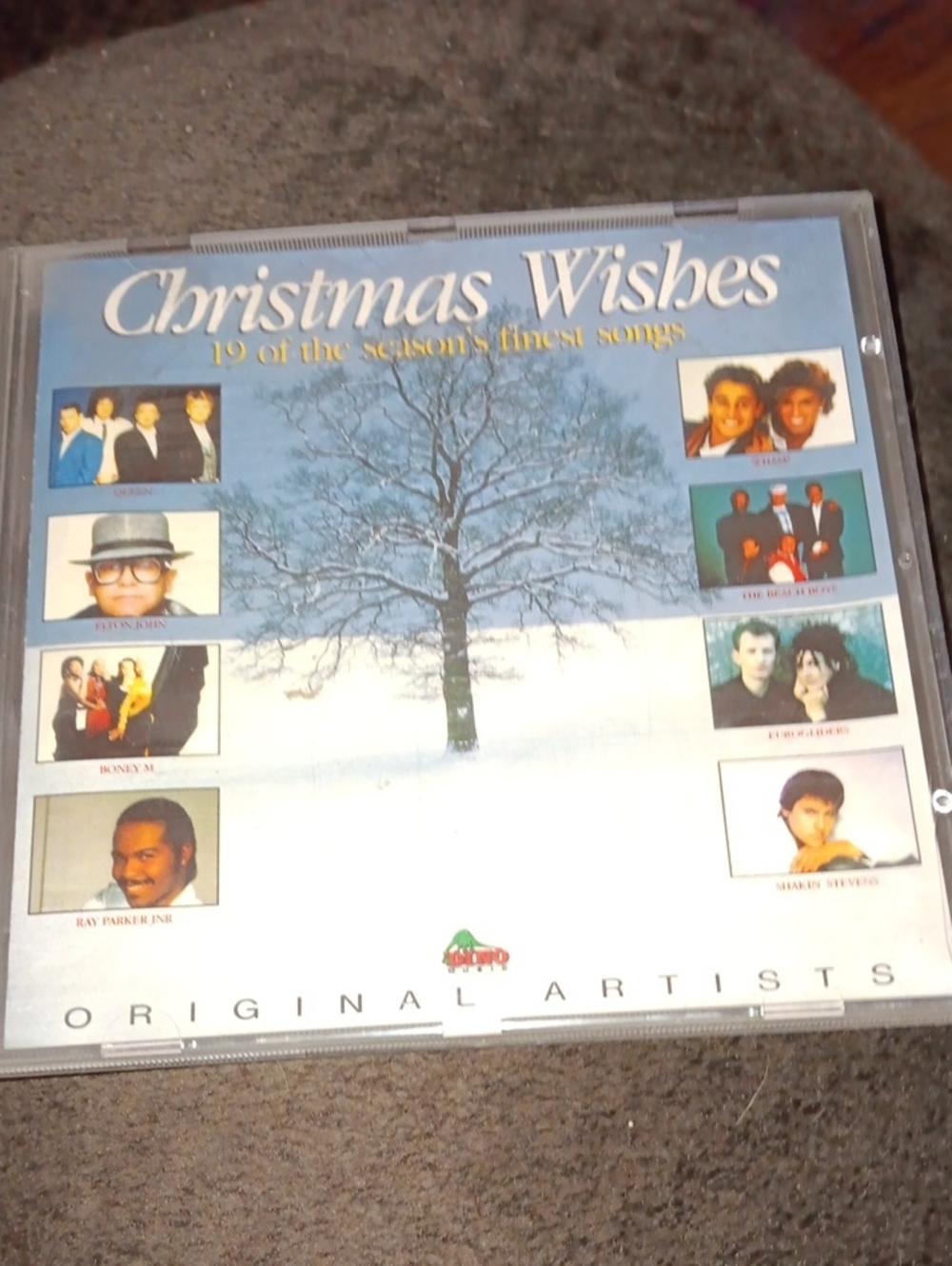 Christmas Wishes Various Artists Holiday CD - Blue/White Cover